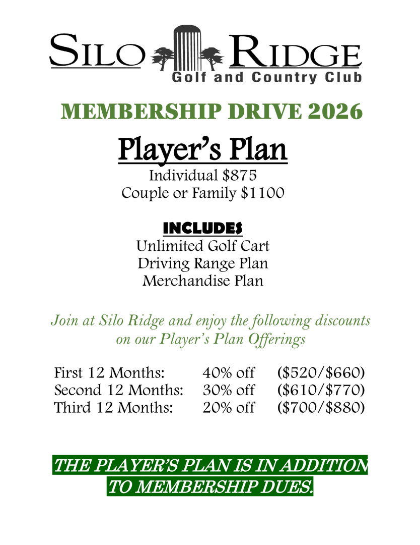 Membership | Silo Ridge CC